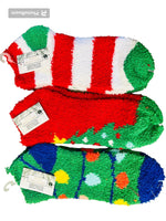 NEW 3 Pair Christmas Children's Cozy Socks Sz 7-8.5