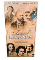 NEW 6 CD Collector's Edition Classical Legends Featuring Bach, Beethoven, and more!