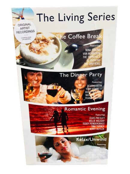 NEW The Living Series Original Artist Recordings - The Coffee Break, The Dinner Party, Romantic Evening, Relax/Unwind