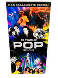 NEW 30 Years of Pop 1960-1989 - 6 CD Collector's Edition