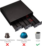 New Amazon Basics Coffee Pod Storage Drawer for K-Cup Pods, 36 Pod Capacity, Black Retails $45+