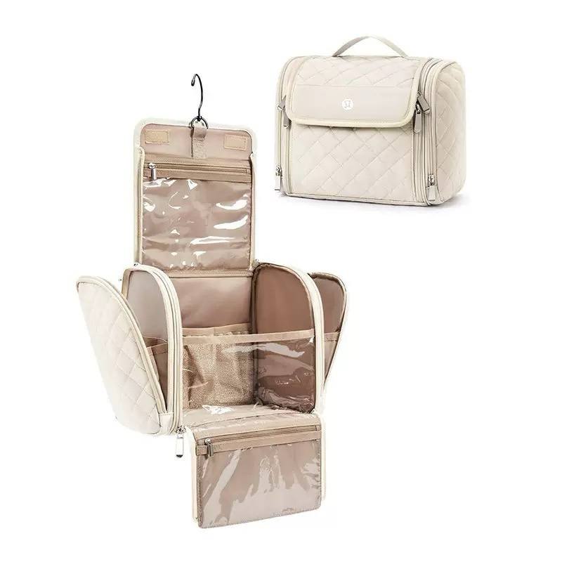 LULU Inspired Make Up Bags, No. 24378, 3 Colors, Size 27*14*21cm, Tax Included