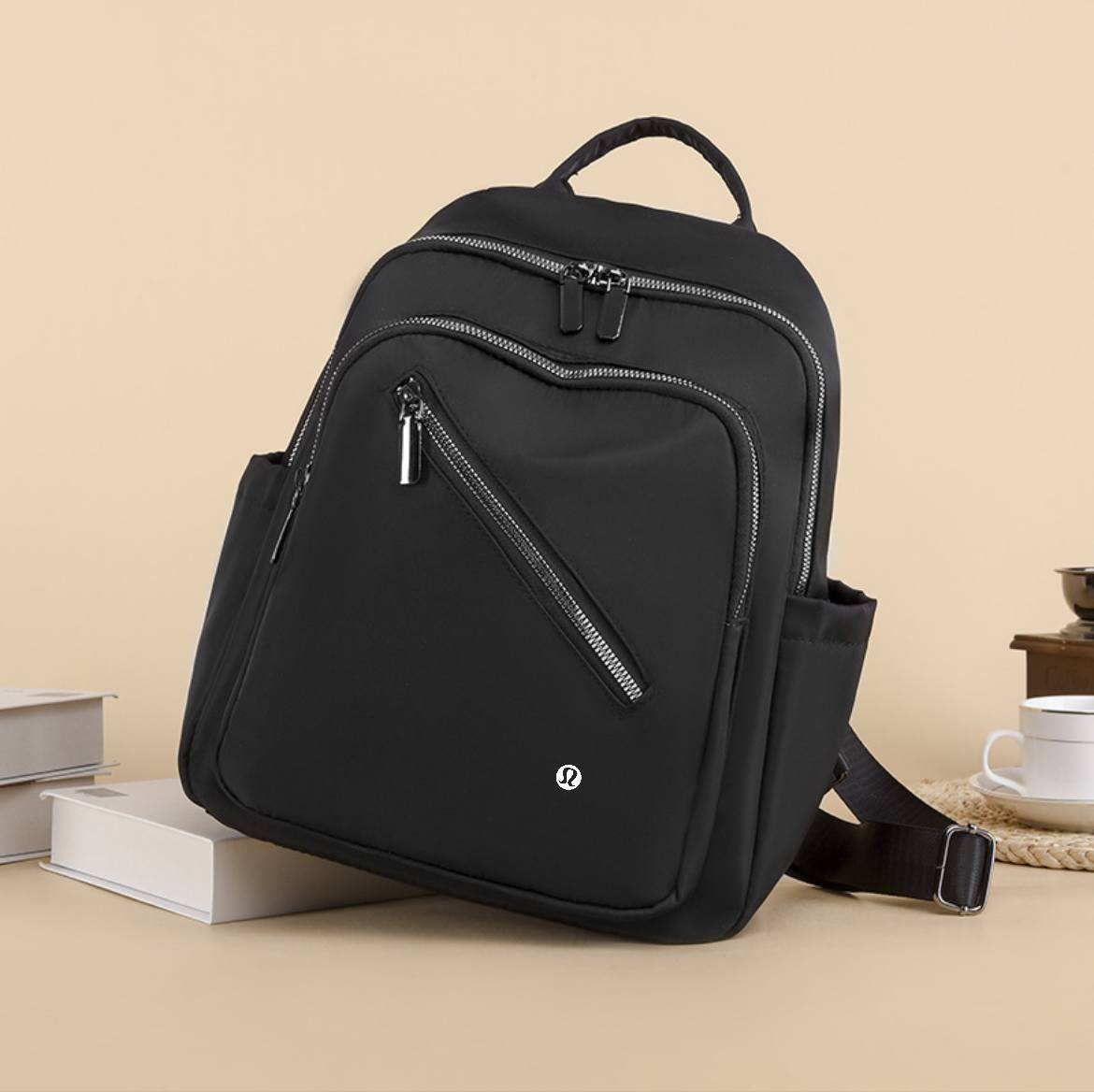 Inspired by Lulu Backpack No. 242719, 4 Colors, Size 26*12*33cm, Tax Included