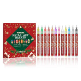 Nail Art Pens Set No. 244514, 4 Styles, Tax Included