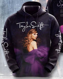 NEW Taylor Swift Speak Now Graphic Hoodie, Speak Now Print on back, Kangaroo Pocket - Unlicensed - Size XL