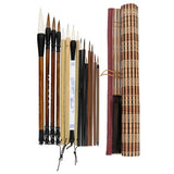 NEW 15Pcs Chinese Calligraphy Brush Writing Brush Painting Brush Chinese Ink Painting Brush