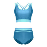 NEW Split Swimsuit Print Sexy High Waist Bikini Bikini Women's Swimsuit, Sz L