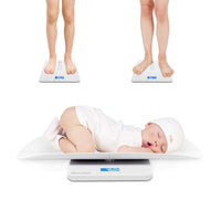 NEW MomMed 24 Inch Baby Scale, Multi-Function Toddler Scale, 4 Units (kg/oz/lb/lb:oz) Switchable Digital Baby Scale, Infant Scale with Hold Function, Weight and Height Track, Accuracy 10g, Retails $80