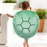 NEW Retails $60 30 Inch Wearable Turtle Shell Pillows Kids Tortoise Plush Green Turtle Shell Stuffed Animal Costume Plush Toy Funny Dress Up, Creative Gifts for Boys Girls