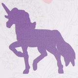 NEW Retails $67, Amazon Basics Kids Bed-in-a-Bag Microfiber Bedding Set, Easy Care, TWIN, Purple Unicorns-Includes sheet set