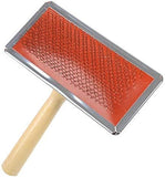 NEW Wool Carding Comb Shedding Tool Pet Cleaning Spinning Needle Grooming Cats Supplies Dogs Hair Wooden Handle Slicker Brush