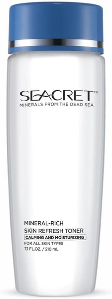 NEW SEACRET Minerals from The Dead Sea, Mineral-Rich Skin Refresh Toner 7.1 FL.OZ Retails $33+