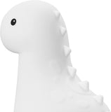 NEW Globe Electric 13319 Brontosaurus Multicolor Changing LED Integrated Rechargeable Silicone Night Light, Table Lamp, Tap Light, White, Reading Light, Home Essentials, Bedroom, Nightstands, Room Décor