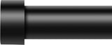 NEW Retails $46, VOIIY Curtain Rods for Windows, Black 1'' Diameter Drapery Rods with End Cap Style Design, Modern Adjustable Heavy Duty Curtain Rod, Size: 36''- 88''