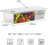 NEW Fruit Storage Containers for Fridge (3 Pack) - 1.5L Produce Saver Containers for Refrigerator with Removable Drain Tray Keep Fresh for Produce, Fruits and Vegetables