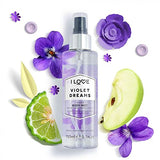 NEW Retails $20, I LOVE Violet Dreams Scented Body Mist - Body Mist Fragrance - Long Lasting Body Spray with Natural Fruit Extracts - Bergamot and Rose - 5.1 oz