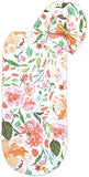 NEW Itzy Ritzy Cocoon and Hat Swaddle Set, Cutie Cocoon Includes Name Announcement Card and Matching Jersey Knit Cocoon and Hat Set, Perfect for Newborn Photos, for Ages 0 to 3 Months, Floral