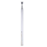 NEW Telescopic Magnetic Pick Up Tool, Easy Magnetic Pick Up Rod Stick with Pen Style Pocket Clip Design, Powerful Magnet with 1-2lb Capacity (Silver)