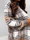 Warm Plaid Shirt 23, 4 Colors, Size: S-2XL, Tax Included