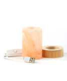 NEW Retails $54, Miniature USB Powered LED Hymalayan Salt Lamp - by Avenue 9
