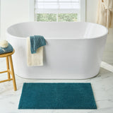 NEW Retails $30+ Better Homes & Gardens Ultra Soft Polyester Bath Rug, 20"x34", Nimbus Blue