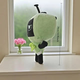NEW 1pc Cute Plush Doll - Soft Green & Black Retro Plush with Expressive Eyes & Poseable Arms, Hugging Body Design, Filled Stuffed Animal Bedtime, Birthday & Christmas Gifts, Party Favors, Cozy Companion (Hand Wash Only) - Ideal &, Mini Teddy Bear