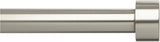 NEW Umbra Cappa (1 Rod), ¾” Adjustable Curtain Rod for Windows – 36 to 72”, Chrome, Retails $67