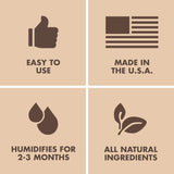 NEW Boveda 62% Humidor Packets - 2 Way Humidity Control Packs- Size 1 - 20 Count Resealable Bag - Cigar Humidor Accessories - Bulk Humidity Packs - Relative Humidity Packs - Humidor Packet