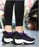 NEW Women’s Ortho Stretch Cushion Sneakers, Purple, Sz 6.5
