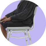 New in box! Retails $140+ Medline Transfer Bench with Back, Grey, offers easy access and lasting support for secure, comfortable bathing!