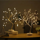 NEW Ruile Fairy Lights Tree Lamp, Tabletop Bonsai Tree Lights for Bedroom, USB&Battery Powered, 20’’ 108 LED Warm White LED, DIY Table Lamp for Room Decor, Wedding Sign, Festival Holiday Or Bar (Warm White)