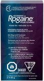 NEW Retails $107, Women's Rogaine 5% Minoxidil Foam - Once-a-day Hair Loss & Thinning Treatment, BB: 11/25