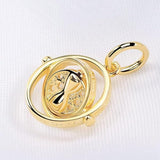 NEW Harry Potter Time Travel Magical Charm 925 Sterling Silver Pendant for Women Bracelet & Necklace