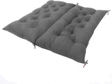NEW Swing Replacement Cushions 2-3 Seater, Outdoor Bench Cushion with Backrest, Waterproof Porch Swing Cushion, Thick Garden seat Cushion Sofa mat for Recliner Wicker Lounger Pad, Retails $95