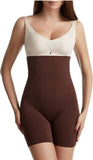 NEW Shapewear for Women Tummy Control, High Waisted Body Shaper Shorts, Waist Trainer Shapewear Butt Lifter (Color : Dark Brown), Sz XL, Fits 31" Waist