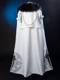 NEW Cosfun Fatui Cloak Genshin Impact Fatui Harbinger Cloak The Doctor Dottore Cosplay Cape One Size, Amazing Detail!