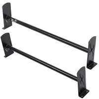 NEW VEVOR Roof Ladder Rack, 2 Bars Alloy Steel Roof Racks, 500 LBS Capacity Rain-Gutter Roof Rack, Adjustable Length 35.8"-52.4", Highly compatible to most vehicles, Retails $139