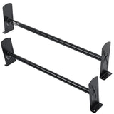 NEW VEVOR Roof Ladder Rack, 2 Bars Alloy Steel Roof Racks, 500 LBS Capacity Rain-Gutter Roof Rack, Adjustable Length 35.8"-52.4", Highly compatible to most vehicles, Retails $139
