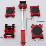 NEW Retails $80, Binwennn Heavy Duty Furniture Lifter Furniture Lift Mover Tool Set Furniture Lifter Tool Transport Shifter Heavy Duty Appliance Rollers Moving Men Furniture Or Refrigerator Sliders