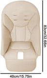 NEW High Chair Covers for Baby, High Chair Cushion, Universal Replacement Cover for Graco High Chair Seat Cover, Baby Dining Chair Liner Mat, Baby Sits More Comfortably, Beige
