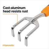 NEW Fiskars 70246935 Ergo Scratch Tool Garden Cultivator