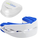 NEW VitalSleep Anti-Snoring Mouthpiece, Smaller Size Recommended for Women, Snoring Solution, Adjustable Jaw Positioning, Personalized Teeth Impressions, USA Made & FDA Cleared Stop Snoring (Blue, Small), Retails $105
