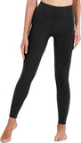 NEW Polygon Yoga Pants for Women, High Waisted Leggings with Pockets, Tummy Control Non See Through Workout Pants, Black, Sz XL
