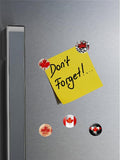 NEW 12Pcs Canadian Flag Refrigerator Magnet, Travel Souvenir Canada 3D Crystal Glass Magnet, Canada Fridge Stickers
