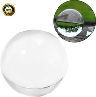 NEW 2 Inch Crystal Ball Clear Glass Ball Photography Lens Ball for Home Office Photography Wedding Decoration Gift, made of premium K9 crystal material, flawless and lead free, 100% clear.