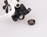 NEW Magnifying Glasses 8X 15X 23X Magnifier LED Headband Glass Eye Magnifying Repair Tool Watchmaking Coin Stamp Currency Book Errors Jewelry Necklace Magnifier Glasses Beading Biology Loupe Microscope