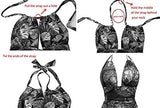 NEW EastElegant Maternity Swimsuits One Piece V-Neck Pregnancy Swimwear Halter Maternity One-Piece, Purple, Sz L