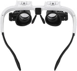 NEW Magnifying Glasses 8X 15X 23X Magnifier LED Headband Glass Eye Magnifying Repair Tool Watchmaking Coin Stamp Currency Book Errors Jewelry Necklace Magnifier Glasses Beading Biology Loupe Microscope
