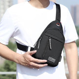 NEW MOMISY Sling Chest Bag For Men Waterproof Sling Backpack Bag Cross body Bag for Travel | Hiking | Jogging | Gym | Picnic & Daily Use