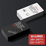 NEW Provocative Drinking Game for Couples, Packed with 50 Tempting Cards, 18+